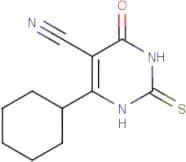 5-Cyano-6-cyclohexyl-2-thiouracil