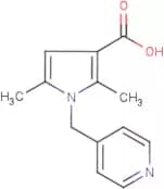 2,5-Dimethyl-1-[(pyridin-4-yl)methyl]-1H-pyrrole-3-carboxylic acid