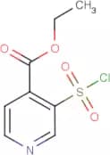 Ethyl 3-(chlorosulfonyl)isonicotinate