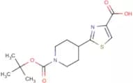 2-[1-(tert-Butoxycarbonyl)piperidin-4-yl]-1,3-thiazole-4-carboxylic acid