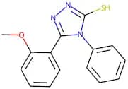 3-(2-Methoxyphenyl)-4-phenyl-1,2,4-triazole-5-thiol