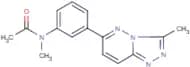 N-Methyl-N-[3-(3-methyl[1,2,4]triazolo[4,3-b]pyridazin-6-yl)phenyl]acetamide