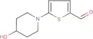 5-(4-Hydroxypiperidin-1-yl)thiophene-2-carboxaldehyde