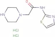 2-(Piperazin-1-yl)acetic acid N-(2-thiazolyl)amide dihydrochloride