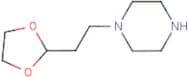 2-[2-(Piperazin-1-yl)-ethyl]-1,3-dioxolan