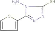 4-Amino-5-(thien-2-yl)-4H-1,2,4-triazole-3-thiol