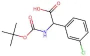 [(tert-butoxycarbonyl)amino](3-chlorophenyl)acetic acid