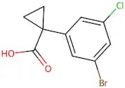 1-(3-Bromo-5-chlorophenyl)cyclopropanecarboxylic acid
