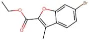 Ethyl 6-bromo-3-methylbenzofuran-2-carboxylate