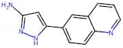 5-(Quinolin-6-yl)-1H-pyrazol-3-amine