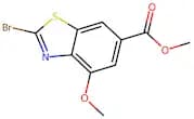 Methyl 2-bromo-4-methoxybenzo[d]thiazole-6-carboxylate
