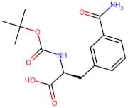 (S)-2-((tert-butoxycarbonyl)amino)-3-(3-carbamoylphenyl)propanoic acid