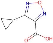 4-Cyclopropyl-1,2,5-oxadiazole-3-carboxylic acid