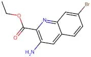 Ethyl 3-amino-7-bromoquinoline-2-carboxylate