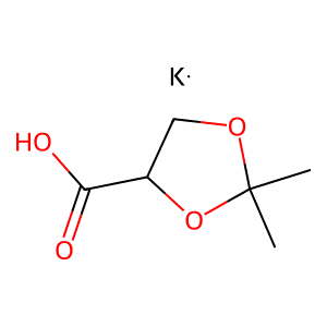 Potassium 2,2-dimethyl-1,3-dioxolane-4-carboxylate