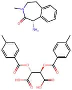 (S)-1-amino-3-methyl-4,5-dihydro-1H-benzo[d]azepin-2(3H)-one (2R,3R)-2,3-bis(4-methylbenzoyloxy)su…
