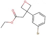 Ethyl 2-(3-(3-bromophenyl)oxetan-3-yl)acetate