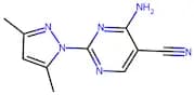4-Amino-2-(3,5-dimethyl-1H-pyrazol-1-yl)pyrimidine-5-carbonitrile