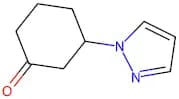 3-(1H-Pyrazol-1-yl)cyclohexan-1-one