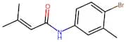 N-(4-Bromo-3-methylphenyl)-3-methylbut-2-enamide