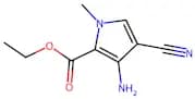 Ethyl 3-amino-4-cyano-1-methyl-1H-pyrrole-2-carboxylate