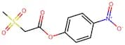 4-Nitrophenyl 2-(methylsulfonyl)acetate