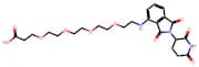 Pomalidomide-PEG4-COOH