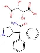 (S)-α,α-Diphenyl-3-pyrrolidine acetamide L-Tartaric acid salt