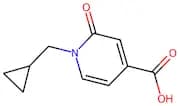 1-(Cyclopropylmethyl)-2-oxo-1,2-dihydropyridine-4-carboxylic acid