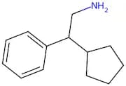 2-Cyclopentyl-2-phenylethan-1-amine