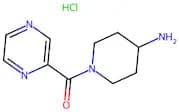 (4-Aminopiperidin-1-yl)(pyrazin-2-yl)methanone hydrochloride
