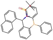 [S(R)]-N-[(R)-[2-(Diphenylphosphino)phenyl]-1-naphthalenylmethyl]-N,2-dimethyl-2-propanesulfinamide