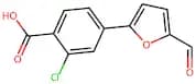 2-Chloro-4-(5-formylfuran-2-yl)benzoic acid