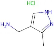 (3-Methyl-1h-pyrazol-4-yl)methanamine hydrochloride
