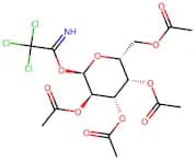 (2R,3S,4S,5R,6R)-2-(Acetoxymethyl)-6-(2,2,2-trichloro-1-iminoethoxy)tetrahydro-2H-pyran-3,4,5-triy…