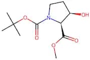 1-tert-Butyl 2-methyl (2S,3R)-3-hydroxypyrrolidine-1,2-dicarboxylate