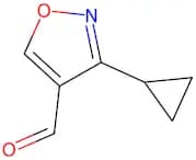 3-Cyclopropylisoxazole-4-carbaldehyde