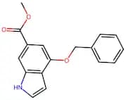Methyl 4-(benzyloxy)-1H-indole-6-carboxylate