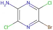 5-Bromo-3,6-dichloropyrazin-2-amine
