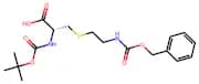 S-(2-(((benzyloxy)carbonyl)amino)ethyl)-N-(tert-butoxycarbonyl)-L-cysteine