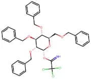 (2R,3R,4S,5R,6R)-3,4,5-Tris(Benzyloxy)-6-((Benzyloxy)Methyl)Tetrahydro-2H-Pyran-2-Yl 2,2,2-Trichlo…