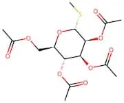 (2R,3R,4S,5S,6R)-2-(Acetoxymethyl)-6-(Methylthio)Tetrahydro-2H-Pyran-3,4,5-Triyl Triacetate