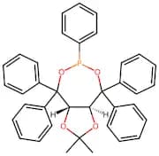 (3As,8As)-2,2-Dimethyl-4,4,6,8,8-Pentaphenyltetrahydro-[1,3]Dioxolo[4,5-E][1,3,2]Dioxaphosphepine