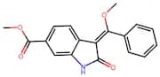(3E)-2,3-Dihydro-3-(MethoxyphenylMethylene)-2-Oxo-1H-Indole-6-Carboxylic Acid Methyl Ester