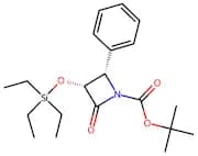 (3R,4S)-Tert-Butyl 2-Oxo-4-Phenyl-3-((Triethylsilyl)Oxy)Azetidine-1-Carboxylate