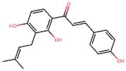 (E)-1-(2,4-Dihydroxy-3-(3-Methylbut-2-En-1-Yl)Phenyl)-3-(4-Hydroxyphenyl)Prop-2-En-1-One