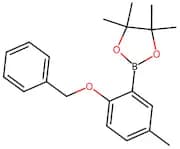 2-(2-(Benzyloxy)-5-Methylphenyl)-4,4,5,5-Tetramethyl-1,3,2-Dioxaborolane