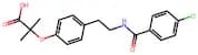 2-(4-(2-(4-Chlorobenzamido)Ethyl)Phenoxy)-2-Methylpropanoic Acid