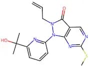 2-Allyl-1-(6-(2-Hydroxypropan-2-Yl)Pyridin-2-Yl)-6-(Methylthio)-1H-Pyrazolo[3,4-D]Pyrimidin-3(2H)-…