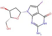 2-Amino-7-((2R,4S,5R)-4-Hydroxy-5-(Hydroxymethyl)Tetrahydrofuran-2-yl)-5-Iodo-1H-Pyrrolo[2,3-d]Pyr…